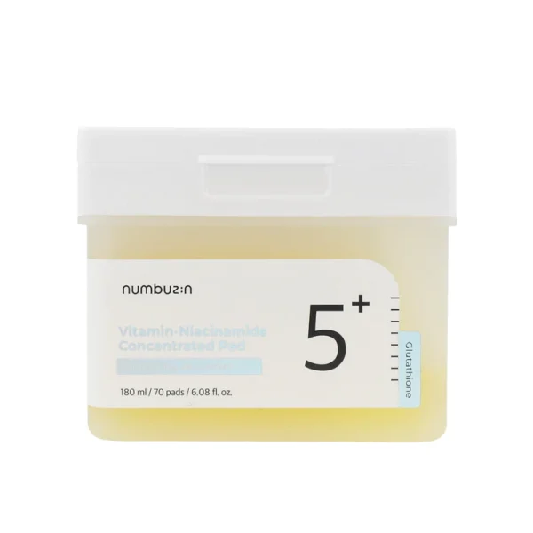 NUMBUZIN No.5 Vitamin-Niacinamide Concentrated Pad 180ml (70 Pads)